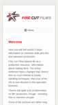 Mobile Screenshot of finecutfilms.com